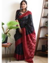VK 4235 Daily Wear Soft Linen Printed Sarees Wholesale Shop In Surat